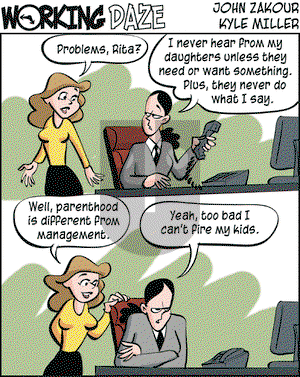 Working Daze on Thursday August 21, 2003 Comic Strip