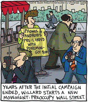 The Argyle Sweater - Tuesday August 2, 2016 Comic Strip