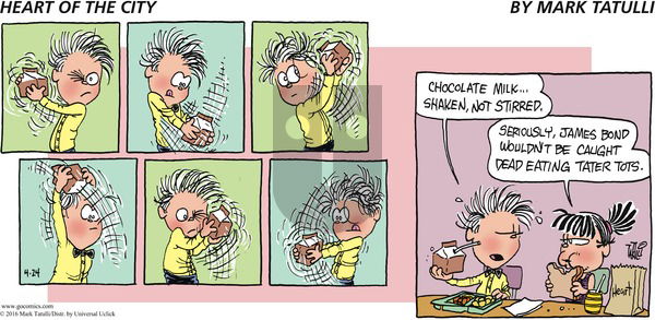 Heart of the City on Sunday April 24, 2016 Comic Strip