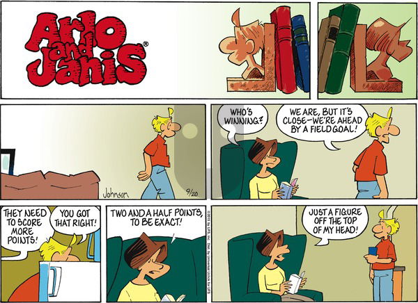 Arlo and Janis on Sunday September 20, 2015 Comic Strip