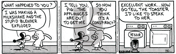 Pearls Before Swine on Friday October 4, 2002 Comic Strip