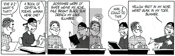 Luann on Saturday November 4, 2000 Comic Strip
