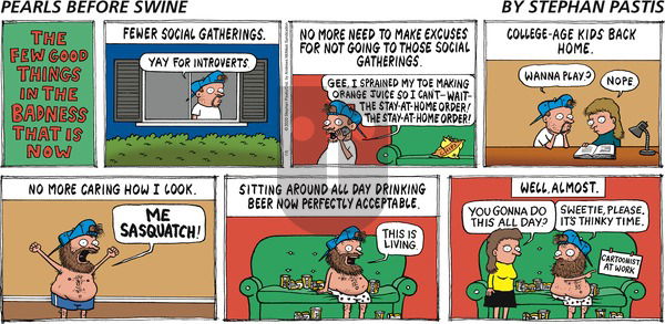Pearls Before Swine on Sunday July 5, 2020 Comic Strip