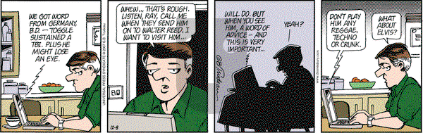 Doonesbury on Saturday December 8, 2007 Comic Strip