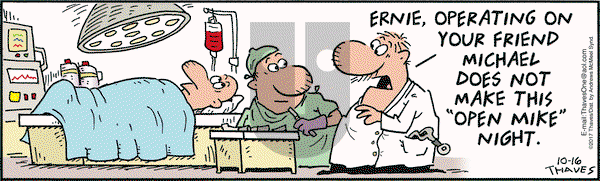 Frank and Ernest on Monday October 16, 2017 Comic Strip