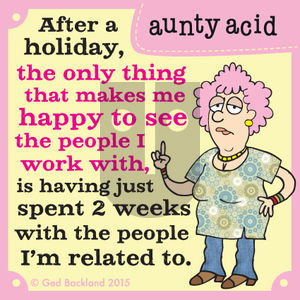Aunty Acid on Saturday April 11, 2015 Comic Strip