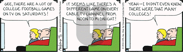 The Born Loser on Saturday December 3, 2016 Comic Strip