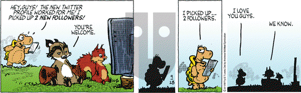 Over the Hedge on Saturday September 28, 2019 Comic Strip