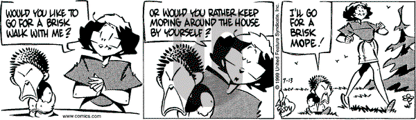 Rose is Rose on Tuesday July 13, 1999 Comic Strip