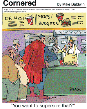 Cornered on Wednesday July 11, 2012 Comic Strip
