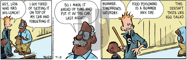 Frazz on Friday September 18, 2009 Comic Strip