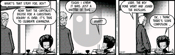 The Boondocks on Wednesday July 30, 2008 Comic Strip