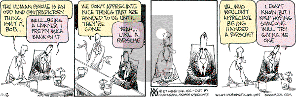 Non Sequitur on Tuesday November 13, 2007 Comic Strip