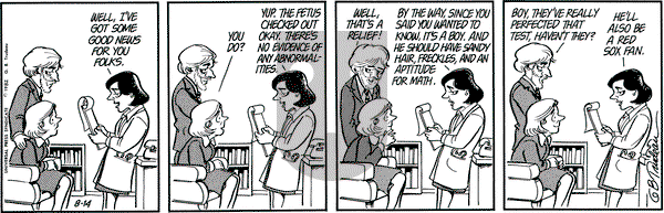 Doonesbury on Saturday August 14, 1982 Comic Strip