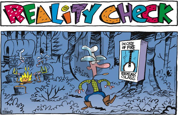 Reality Check on Sunday October 7, 2012 Comic Strip