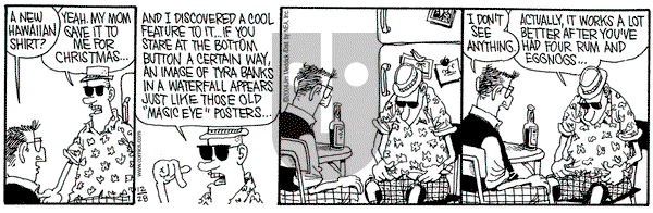 Monty on Tuesday December 28, 2004 Comic Strip