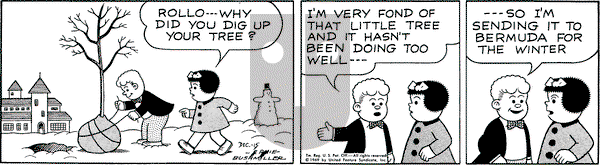 Nancy on Monday December 15, 1969 Comic Strip