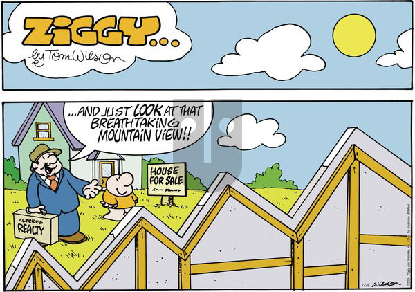Ziggy - Sunday July 28, 2024 Comic Strip