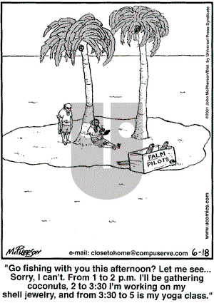 Close to Home on Monday June 18, 2001 Comic Strip