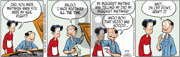 Baldo - Tuesday February 14, 2012 Comic Strip