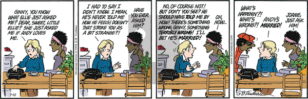 Doonesbury on Thursday July 10, 2014 Comic Strip