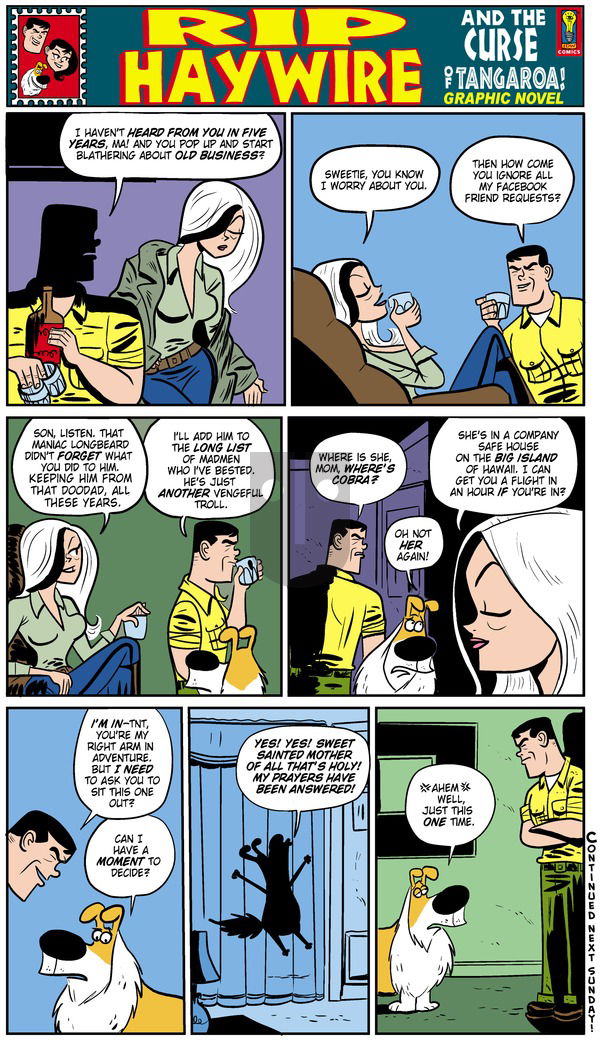 Rip Haywire on Sunday September 29, 2013 Comic Strip