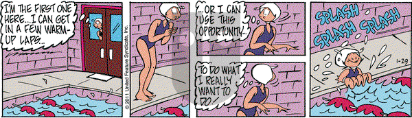 Rose is Rose on Saturday January 29, 2011 Comic Strip