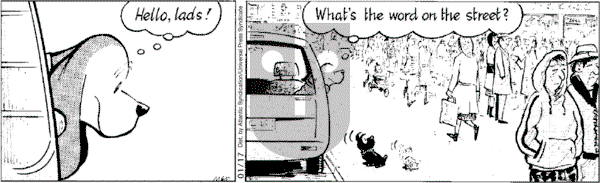 Fred Basset on Thursday January 17, 2008 Comic Strip