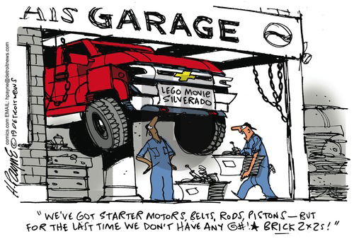 Henry Payne on Sunday February 17, 2019 Comic Strip