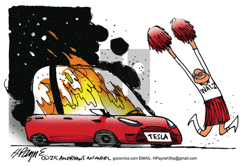 Henry Payne - Thursday April 10, 2025 Comic Strip