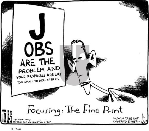 Tom Toles on Sunday February 7, 2010 Comic Strip