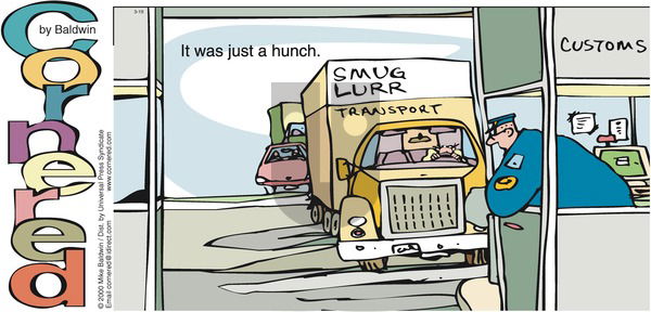 Cornered on Wednesday July 5, 2000 Comic Strip