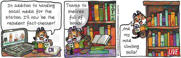 Breaking Cat News on Tuesday June 18, 2019 Comic Strip