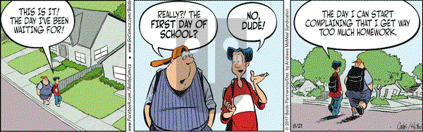 Baldo on Monday August 21, 2017 Comic Strip