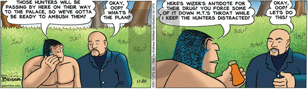 Alley Oop on Monday November 20, 2017 Comic Strip