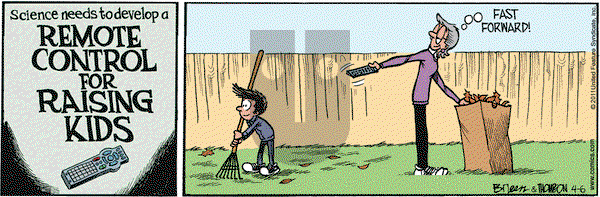 Grand Avenue on Wednesday April 6, 2011 Comic Strip