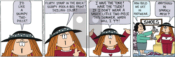 Cathy Classics on Thursday June 21, 2012 Comic Strip