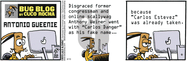La Cucaracha on Saturday August 10, 2013 Comic Strip