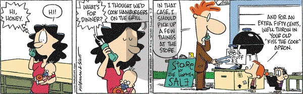 Baby Blues on Thursday July 3, 2008 Comic Strip