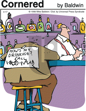 Cornered on Friday April 17, 1998 Comic Strip