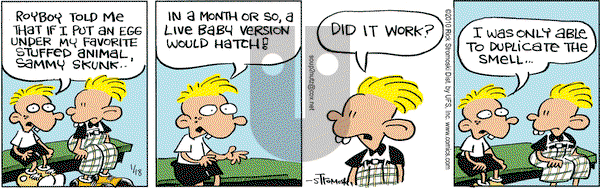 Soup to Nutz - Old on Monday January 18, 2010 Comic Strip