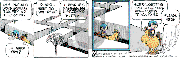 Non Sequitur on Monday March 2, 2015 Comic Strip