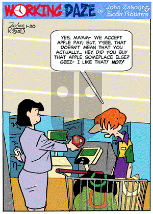 Working Daze - Tuesday January 30, 2024 Comic Strip