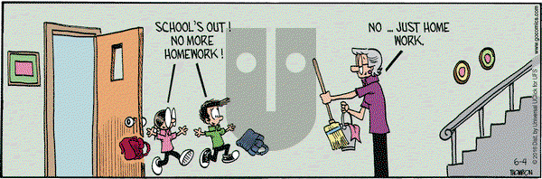 Grand Avenue on Saturday June 4, 2016 Comic Strip