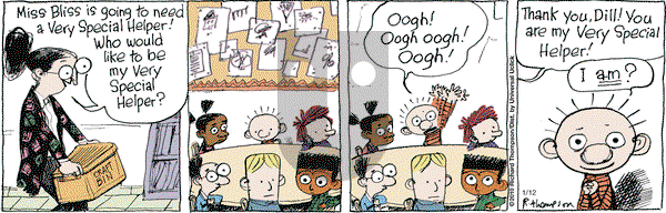 Cul de Sac on Monday January 12, 2015 Comic Strip