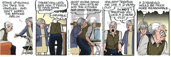 For Better or For Worse on Monday November 3, 2003 Comic Strip