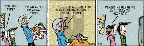Grand Avenue on Friday September 21, 2018 Comic Strip