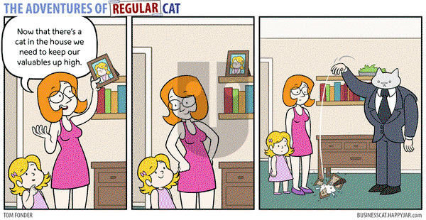 The Adventures of Business Cat on Monday June 18, 2018 Comic Strip