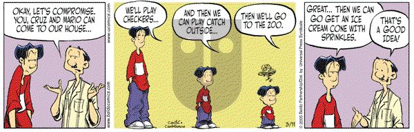 Baldo on Friday March 11, 2005 Comic Strip