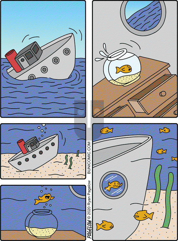 Buni on Monday August 10, 2020 Comic Strip